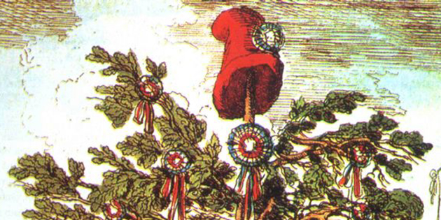 22 février 1849 : Enlèvement du bonnet phrygien, place du Champ de Mars