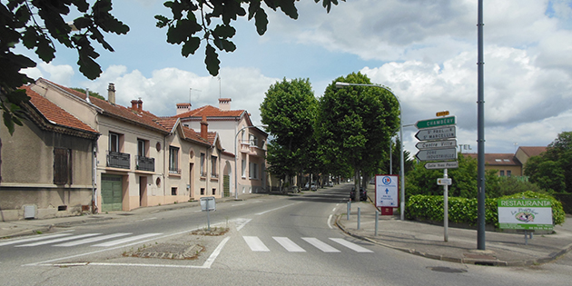 L'avenue Adolphe Figuet