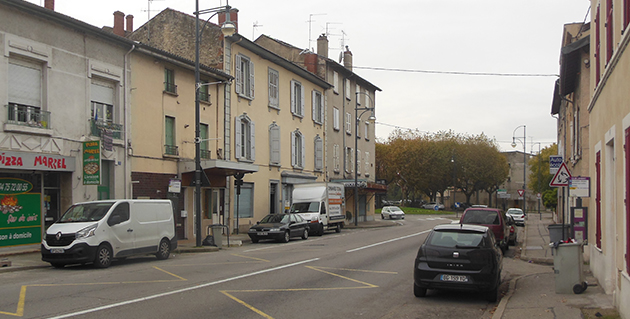 L'avenue Charles Jourdan