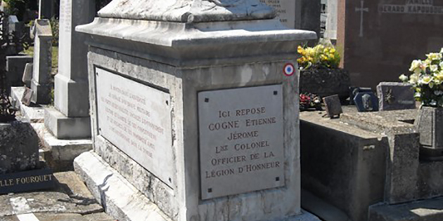 Jérôme Etienne Cogne, lieutenant-colonel d'infanterie, Officier de la Légion d'Honneur