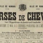 Les courses hippiques du 22 mai 1887