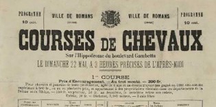 Les courses hippiques du 22 mai 1887