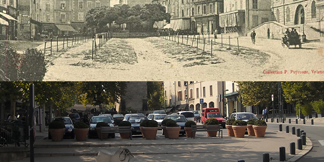 Hier et aujourd'hui : la place Charles de Gaulle