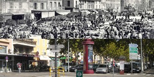 Hier et aujourd’hui : la place Jean Jaurès