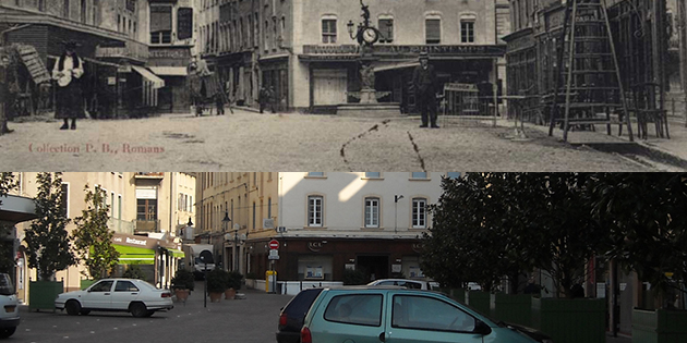 Hier et aujourd'hui : la place Maurice Faure