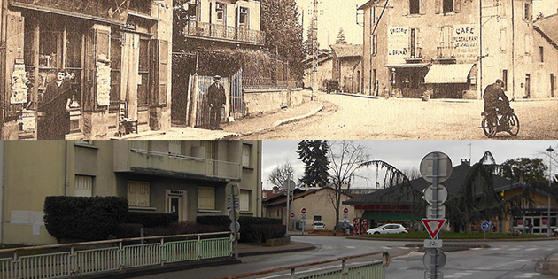 Hier et aujourd'hui : l'avenue Thiers (aujourd'hui, avenue Jean Moulin)