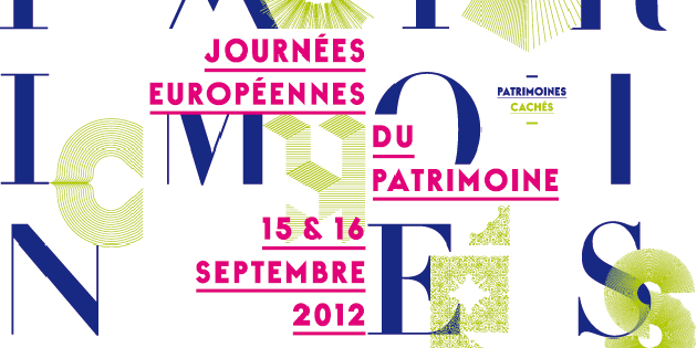 Journées européennes du patrimoine, les 15 et 16 septembre 2012