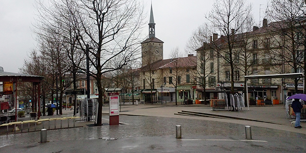 La place Ernest Gailly