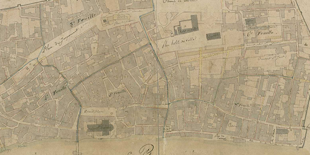 9 juillet 1820 - Le premier plan cadastral de la ville