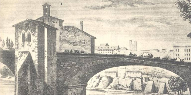 1er décembre 1651 - Le pont Vieux est emporté par une grande crue de l'Isère