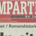 L’Impartial, 8 avril 2010 : “Le site Internet de référence”