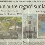 Le Dauphiné Libéré, 21 août 2011 : “Posez un autre regard sur la ville !”