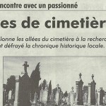 L’Impartial, 27 octobre 2011 : “Histoires de cimetière”