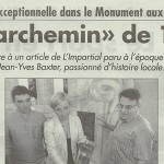 L’Impartial, 24 juillet 2014 : Un “parchemin” de 1934