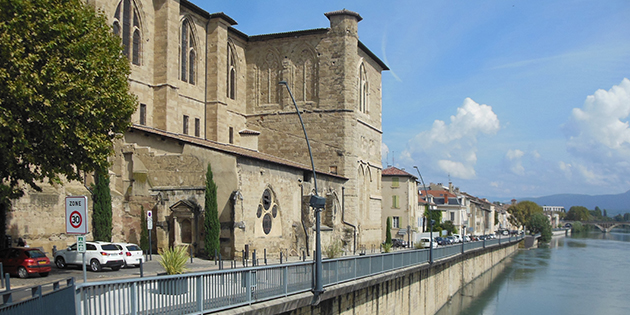 Les quais de l'Isère