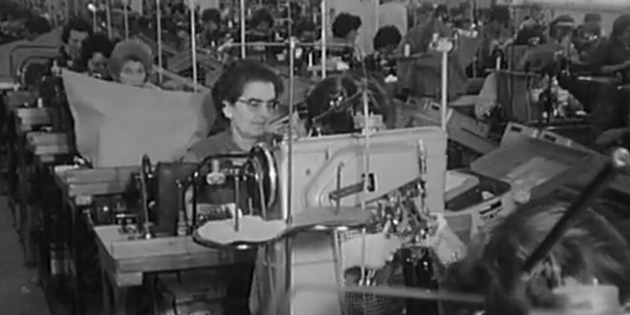 Vidéo : Rhône-Alpes Actualités - 28/10/1964 - L'industrie de la chaussure à Romans