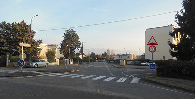 La rue du docteur René Barlatier