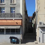 La rue Saint-Vallier