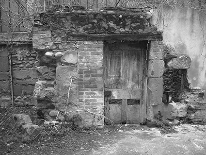 Vestiges du second monastère de Sainte-Ursule, au nord de la côte Sainte-Ursule