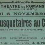 Affiches de théâtre du début du XXè siècle