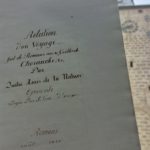 Voyage de Romans aux grottes de Choranche en 1810