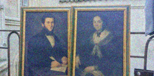 Ferdinand Blain et Victoire Girousse, marchands romanais