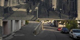 Hier et aujourd’hui : la rue de Clérieux et la rue de la Pavigne
