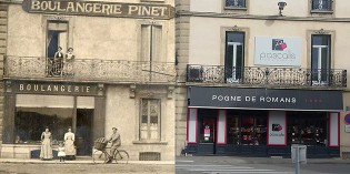 Hier et aujourd’hui : la boulangerie Pinet