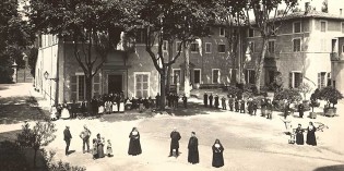 29 septembre 1906, les religieuses du Saint-Sacrement quittent l’hôpital de Romans