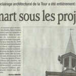 L’éclairage architectural de la tour Jacquemart entièrement refait à neuf