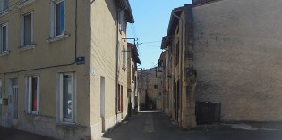La rue du Bout et la rue Portefer