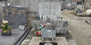 La tombe d’Albert Triboulet